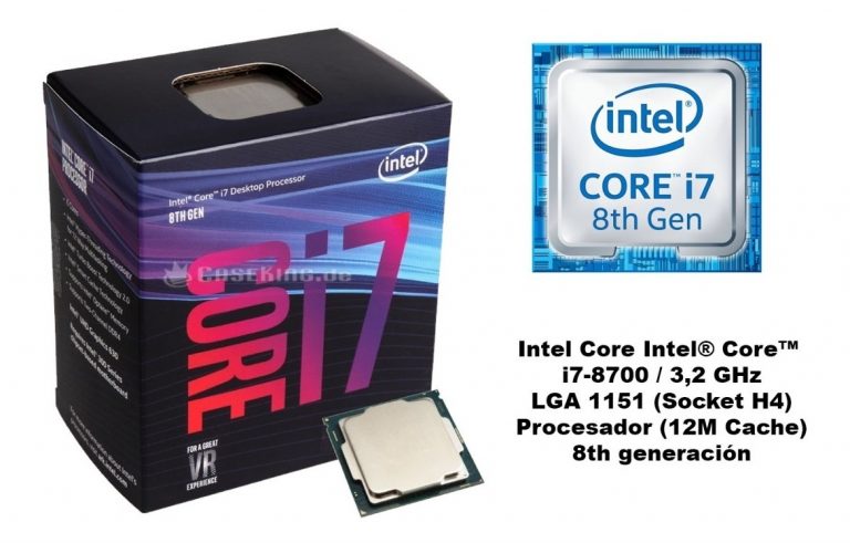 Intel CPU Core i7-8700K 3.7GHz 12Mキャッシュ 6コア/12スレッド